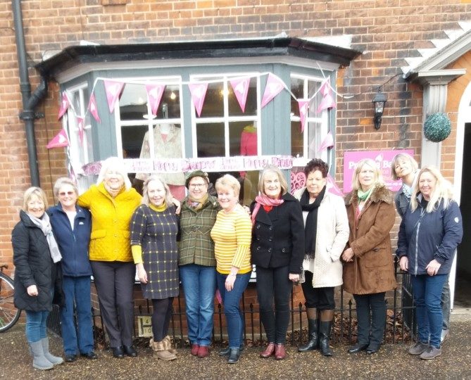 Priscilla Bacon Hospice Stalham shop 1st birthday