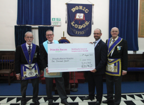 Priscilla Bacon Hospice - Norfolk Freemasons