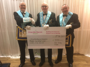 Priscilla Bacon Hospice - Norfolk Freemasons